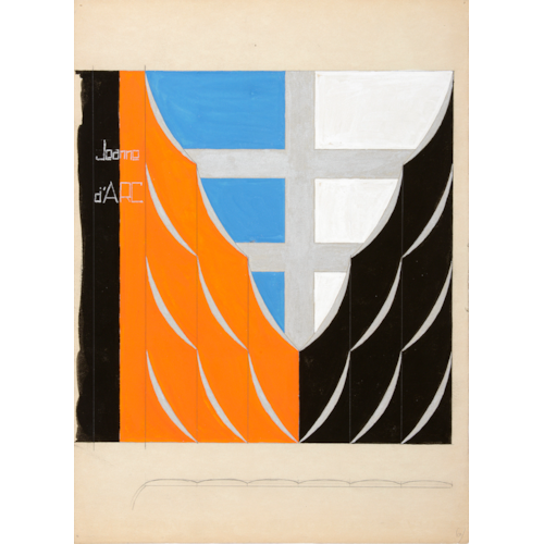 Jeanne d’Arc: Design for a Bookbinding